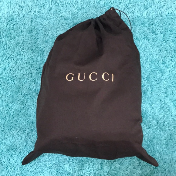 Gucci Soho Chain Black Leather Backpack - Picture 2 of 8